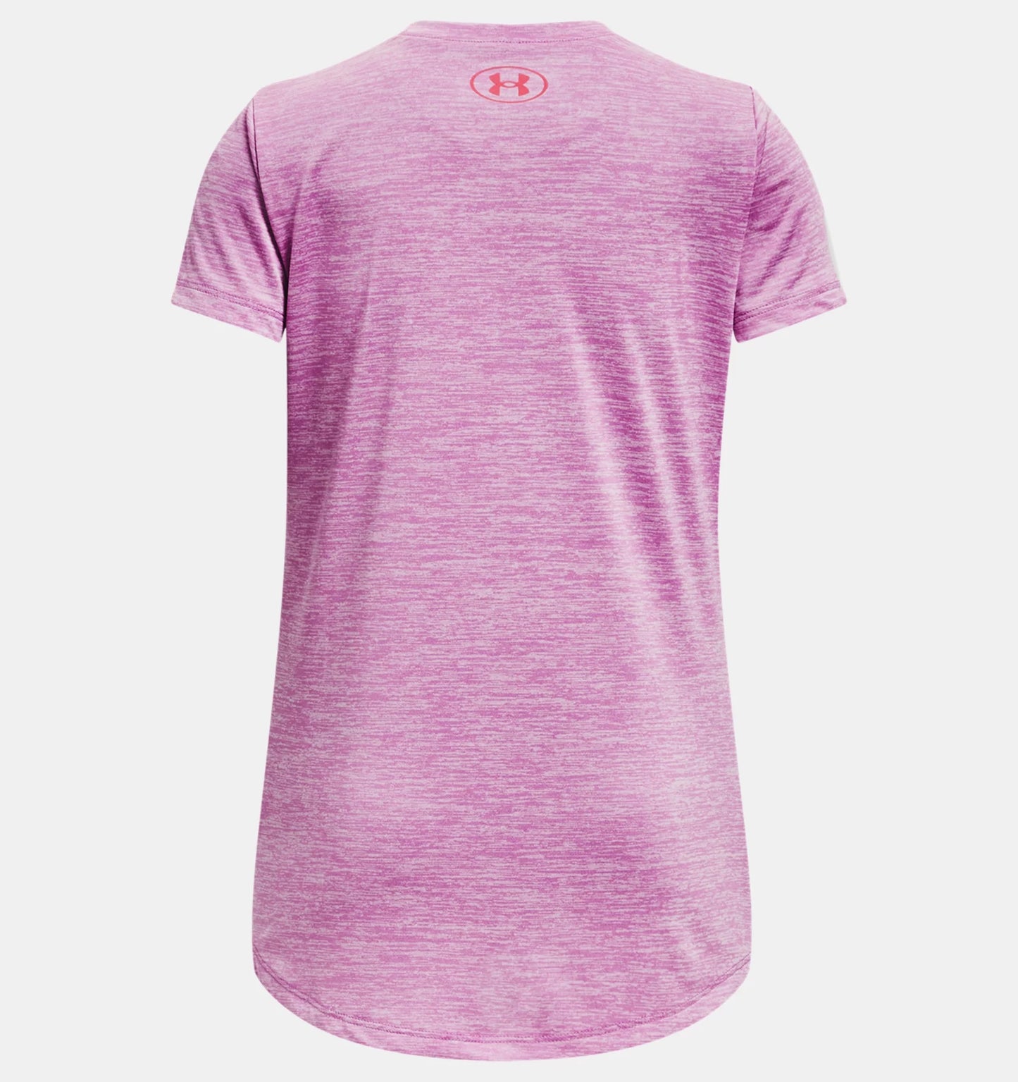 Girls' UA Tech Big Logo Twist Short Sleeve