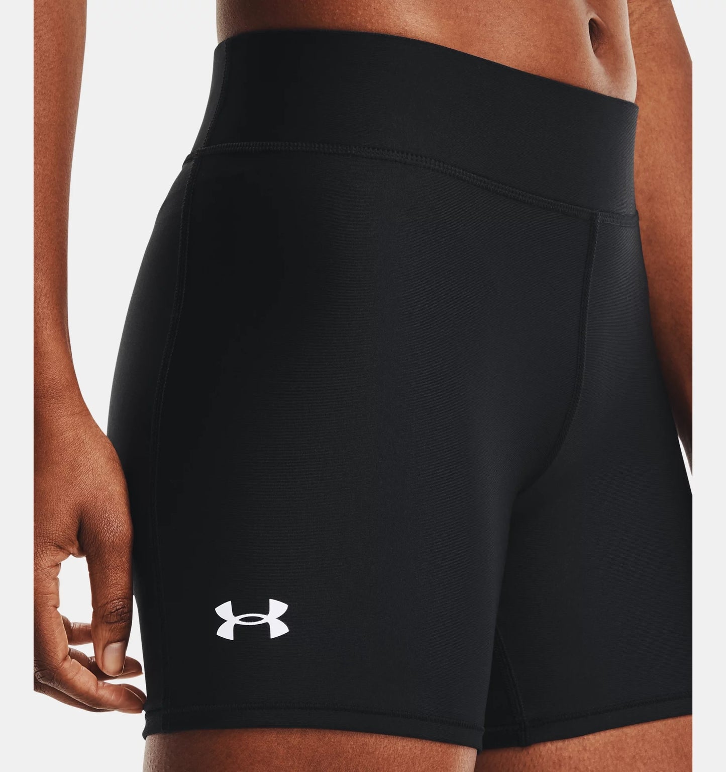 Women's HeatGear Mid-Rise Middy Shorts
