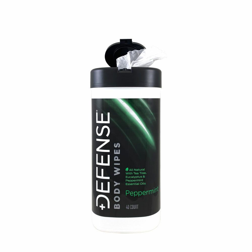 Peppermint Body Wipes (40 unidades)